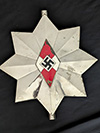 Very rare Hitler Youth schellenbaum star